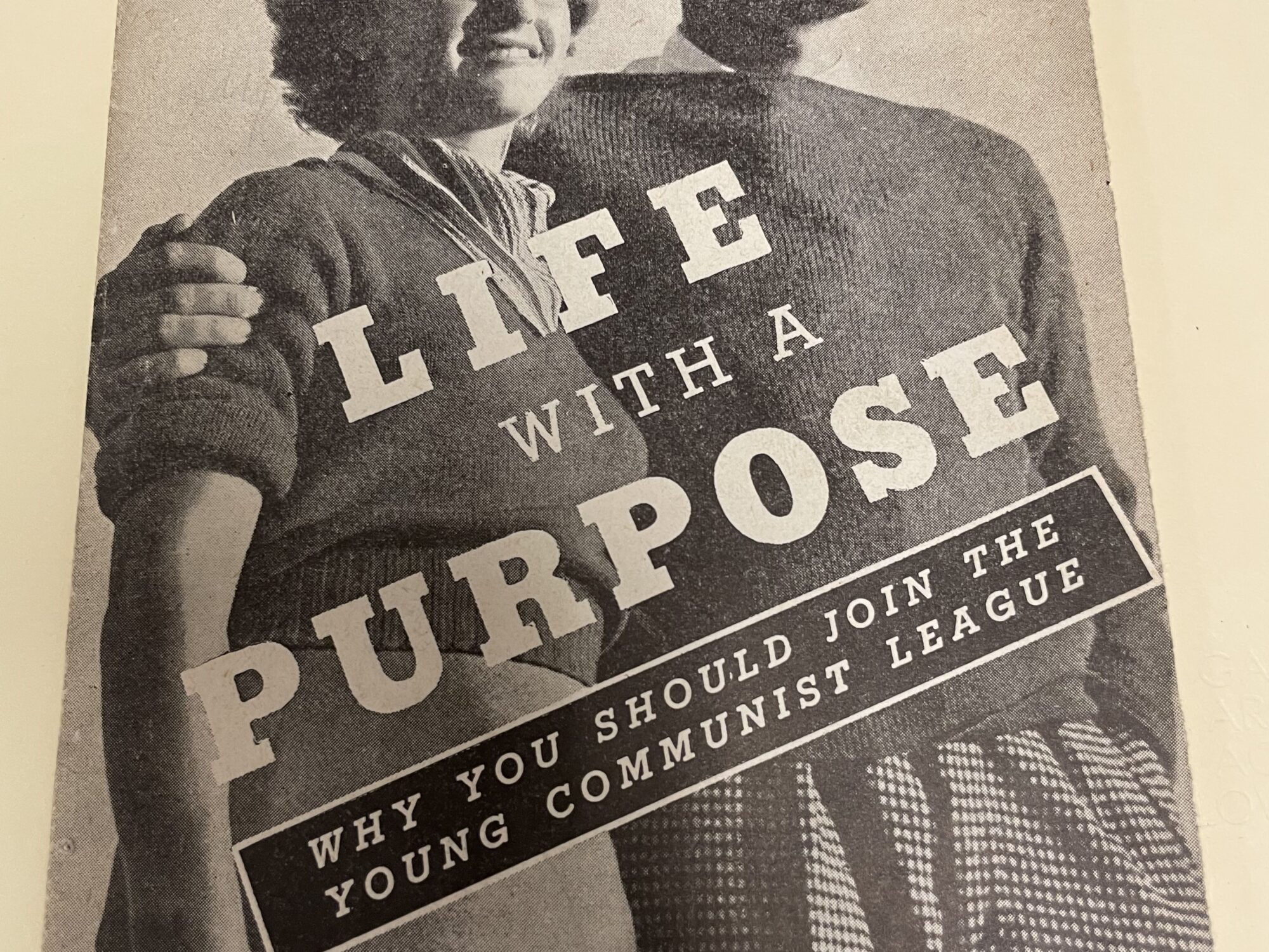 A pamphlet from the collection
